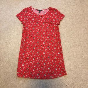 Floral Tshirt Dress